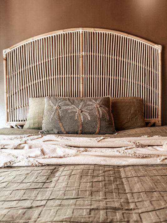 ANKARA Rattan Headboard / King size