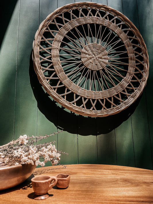 COASTAL Rattan Wall Decor