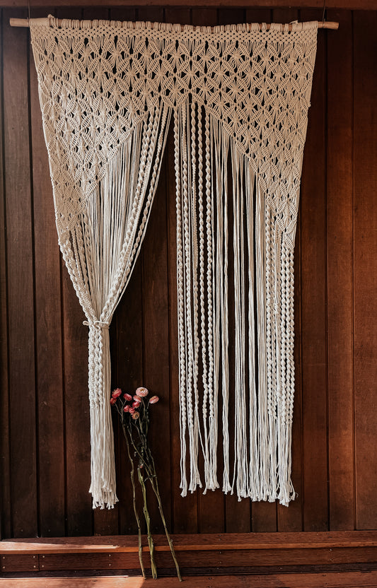 BOHO Macrame Curtain