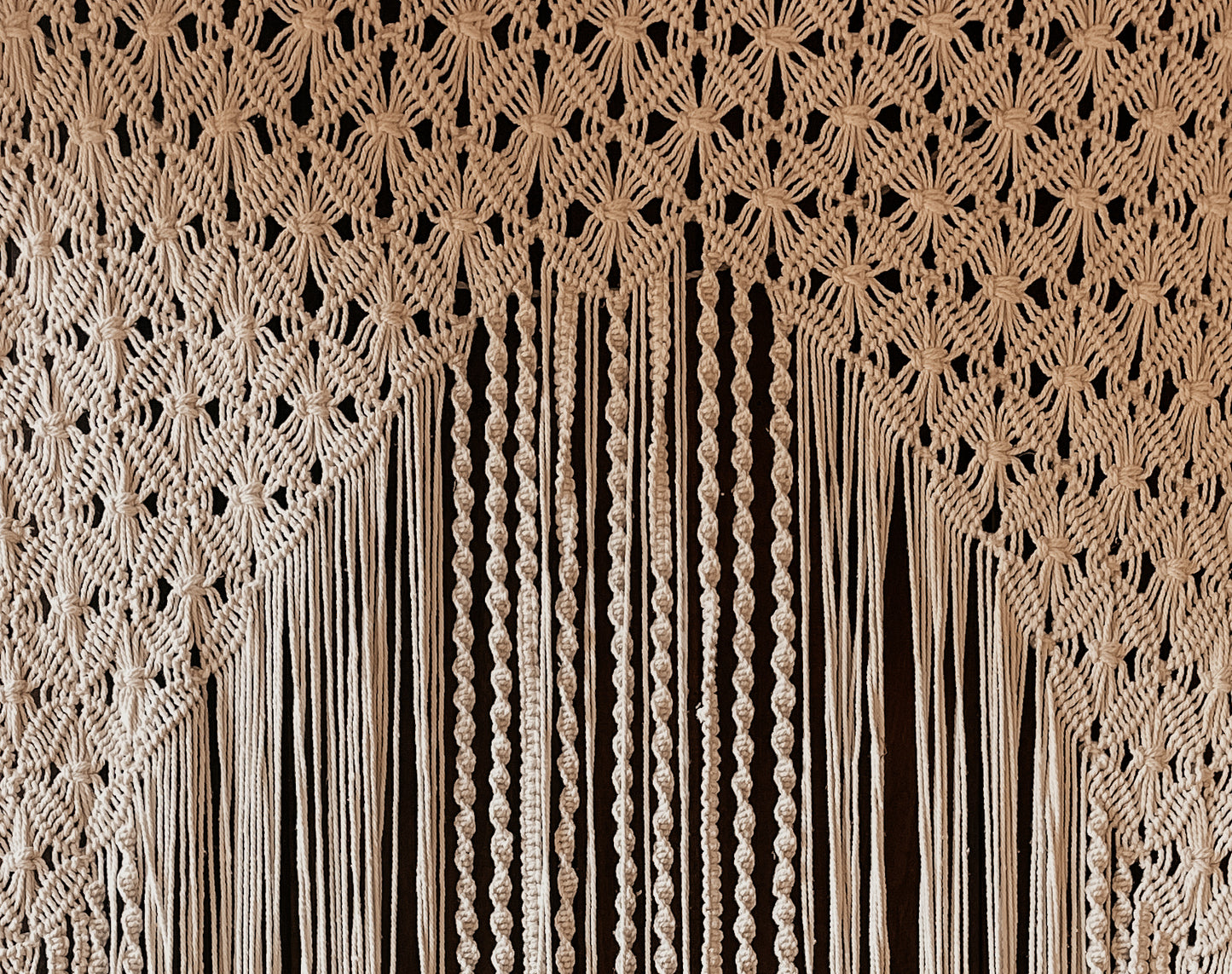 BOHO Macrame Curtain