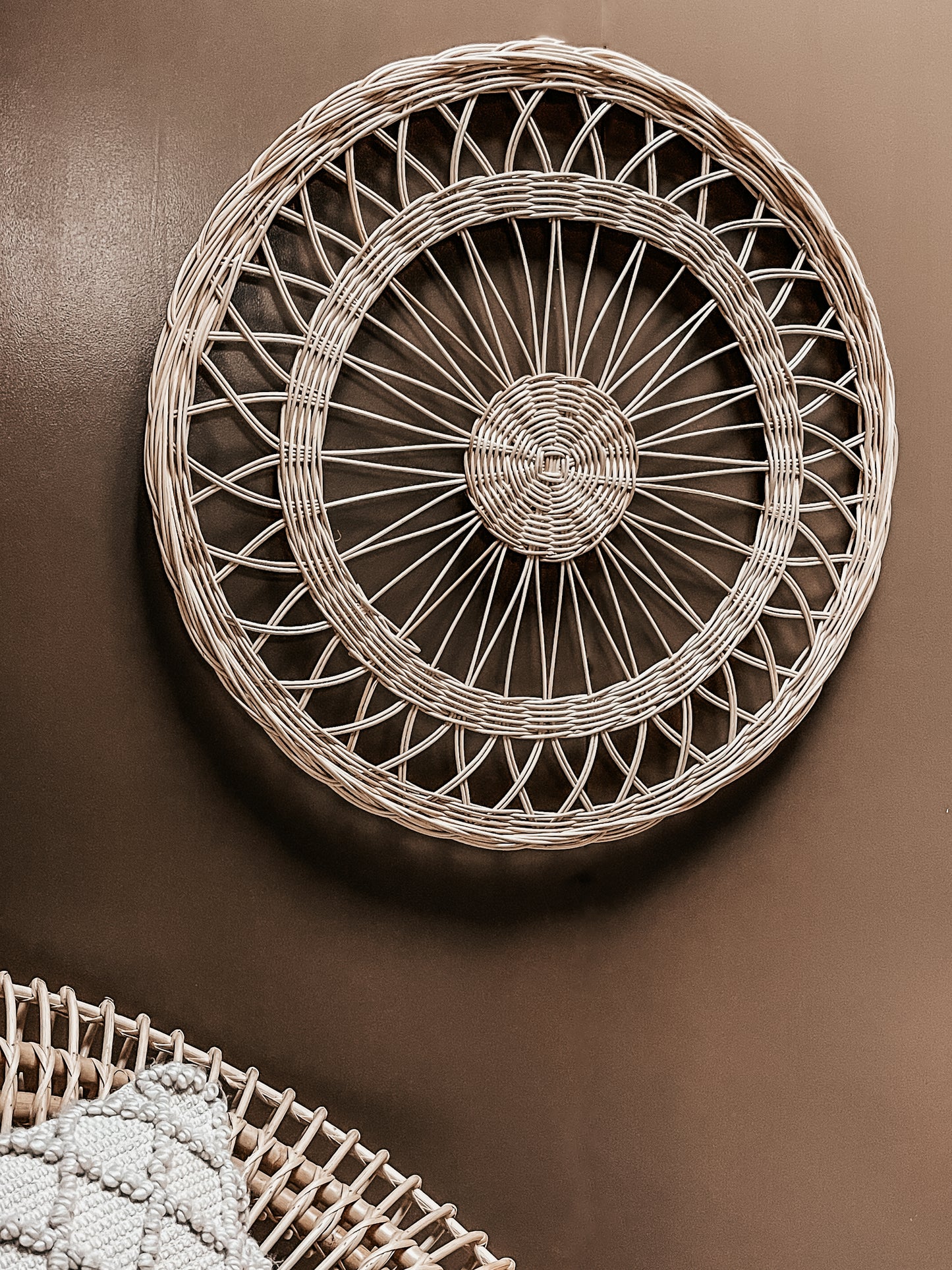 COASTAL Rattan Wall Decor