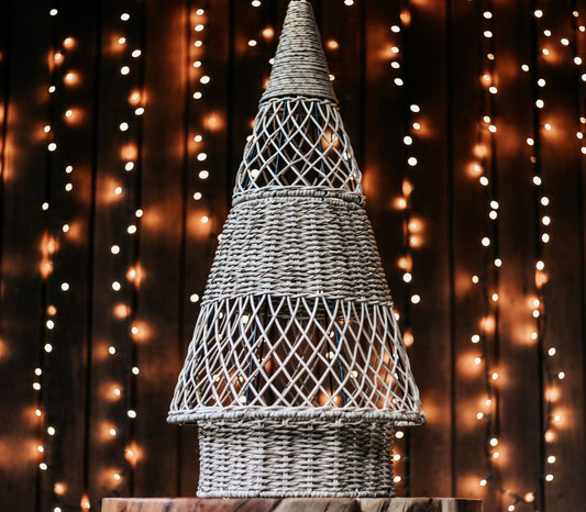 Rattan Christmas Tree