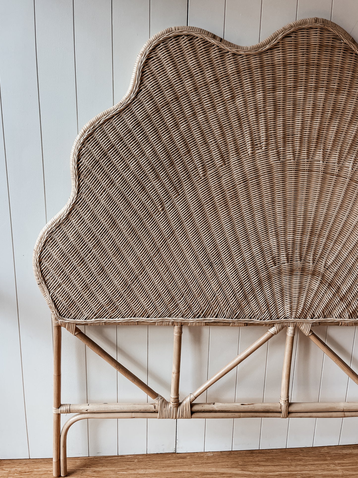 NAZARE Rattan Headboard / Queen size