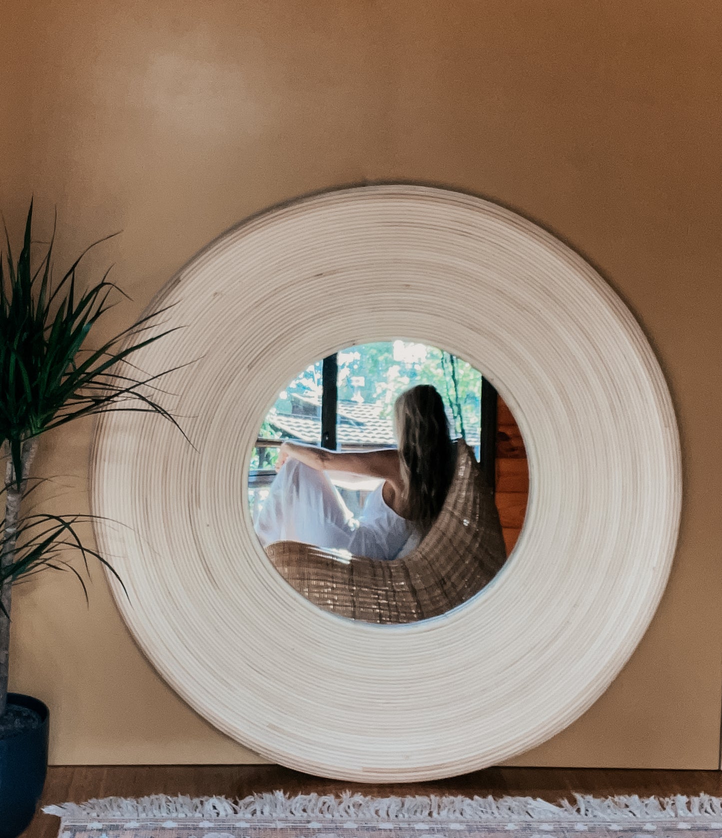 BORA Rattan Wall Mirror
