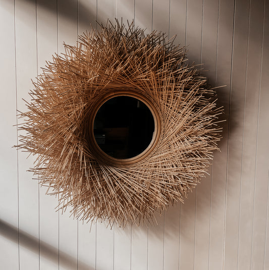 Rattan NEST Wall Mirror