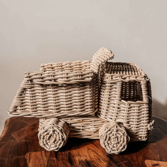 Rattan Toy Truck