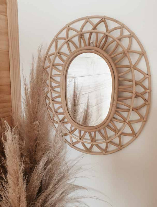 Rattan CALI Mirror
