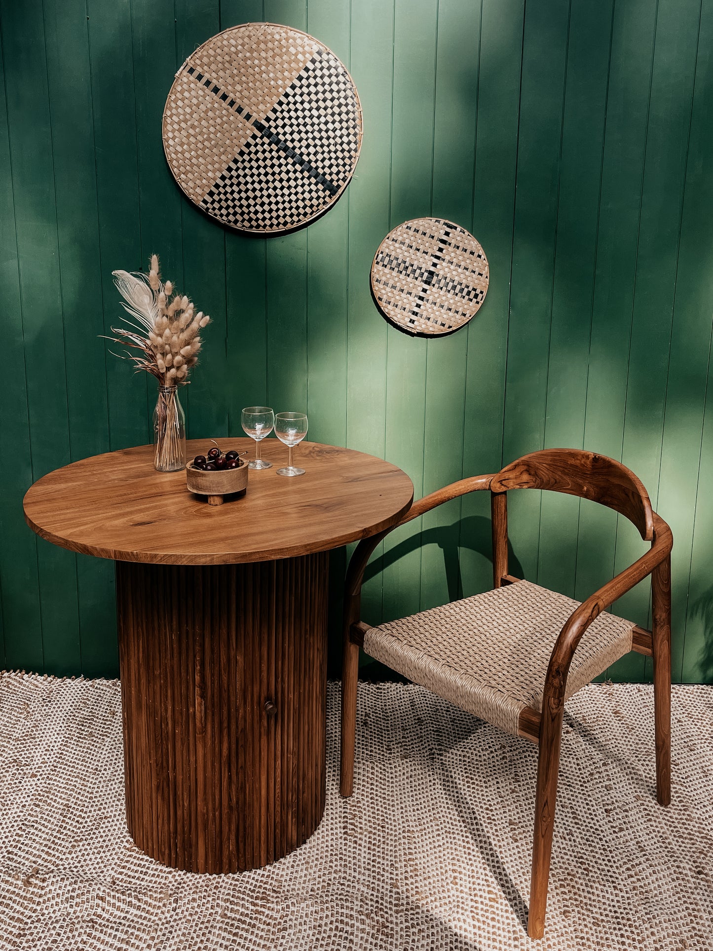 MYKONOS Teak Table with Storage