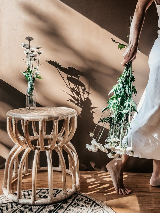 CALIFORNIA Rattan Side Table