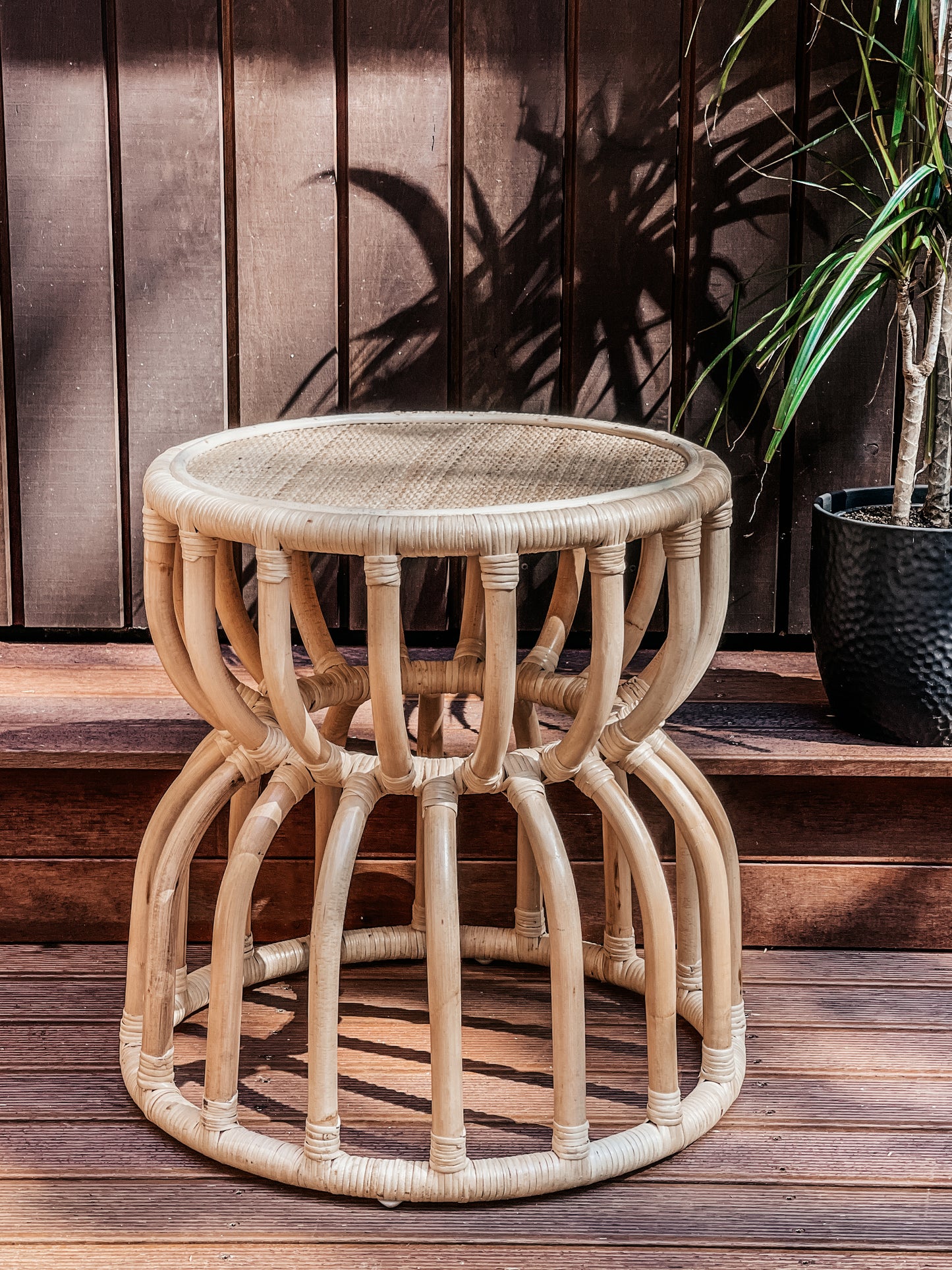 CALIFORNIA Rattan Side Table