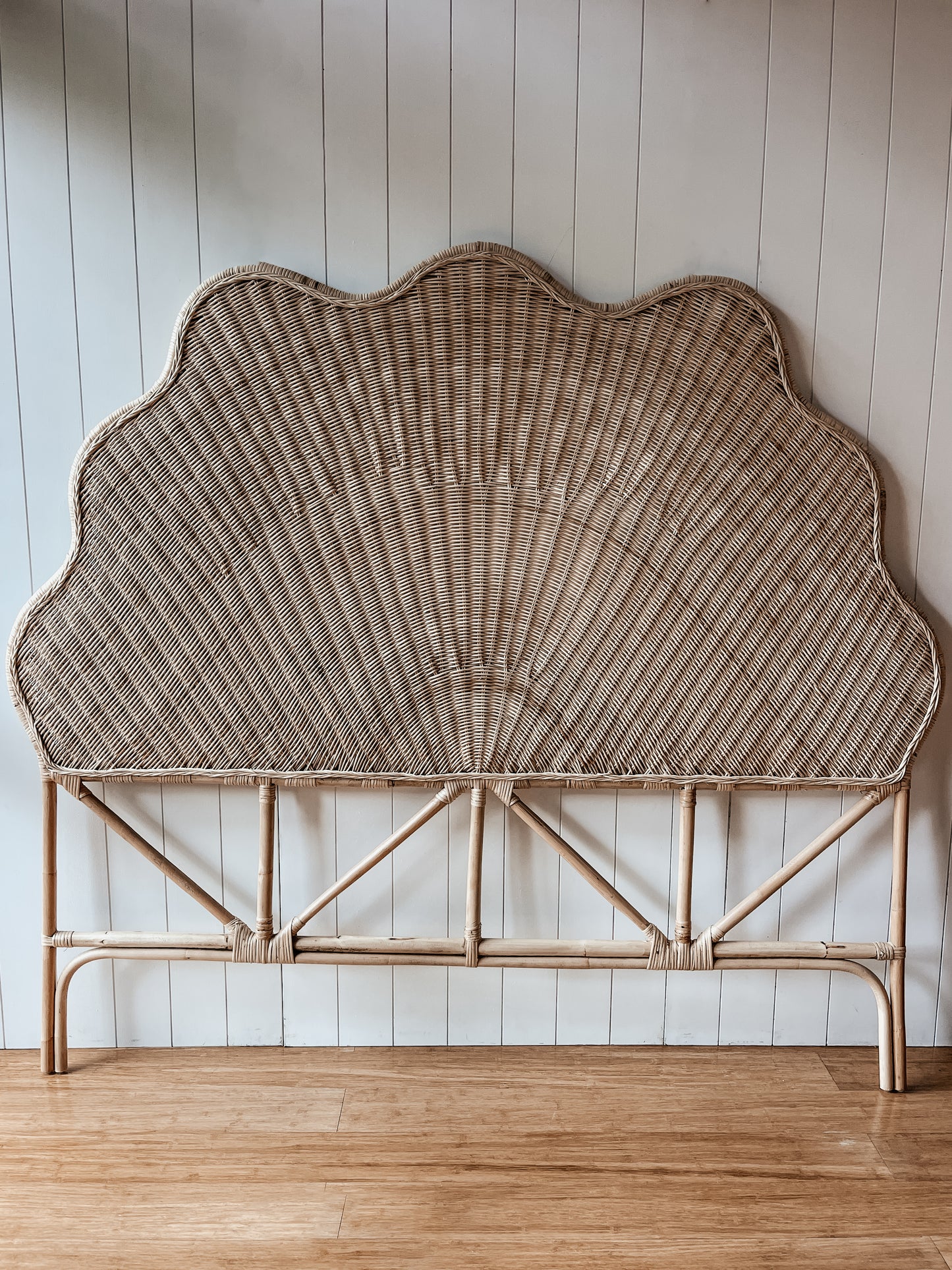 NAZARE Rattan Headboard / Queen size