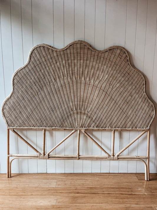 NAZARE Rattan Headboard / Queen size