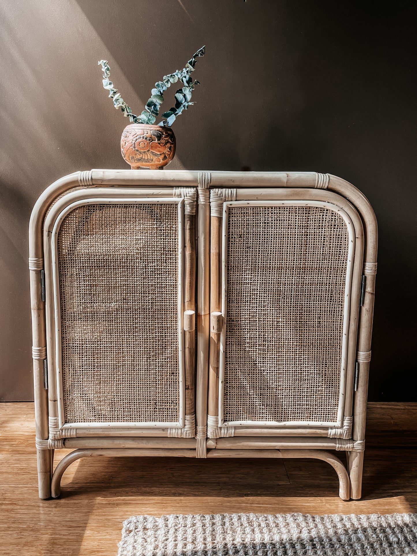 PIHA Rattan Cabinet