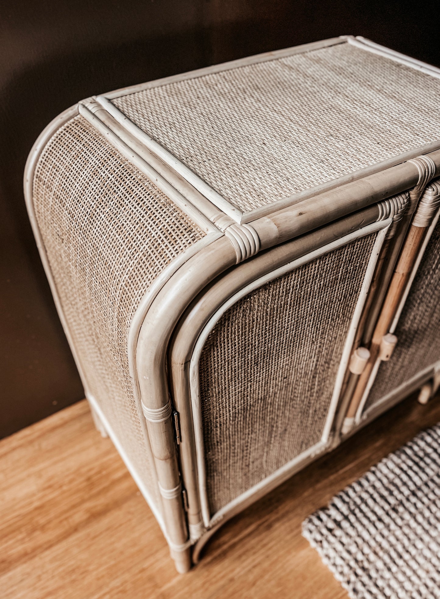 PIHA Rattan Cabinet