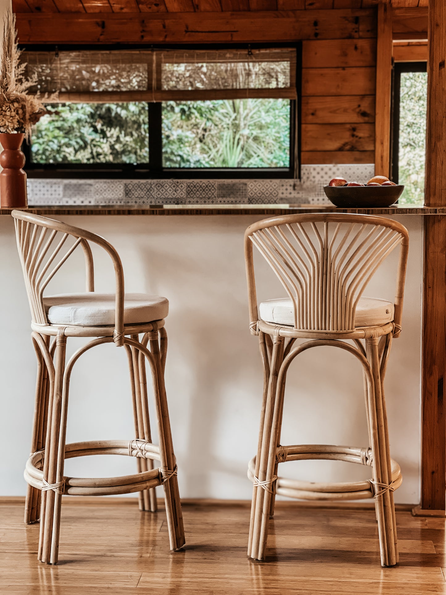 SOLSTICE Rattan Bar & Counter Stool