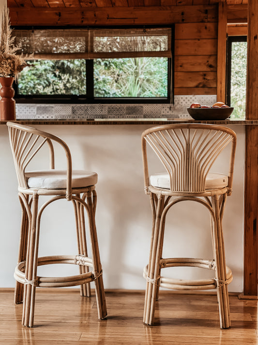 SOLSTICE Rattan Bar & Counter Stool