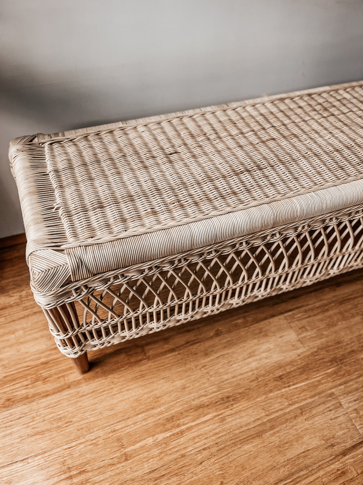 SANDY BAY Rattan Bench Seat