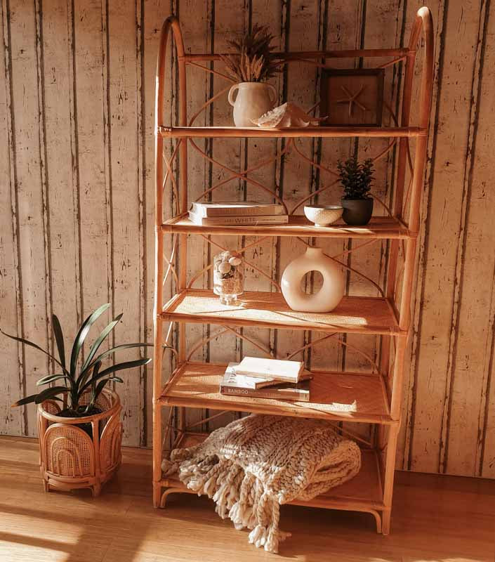 Rattan BERMUDA Bookcase