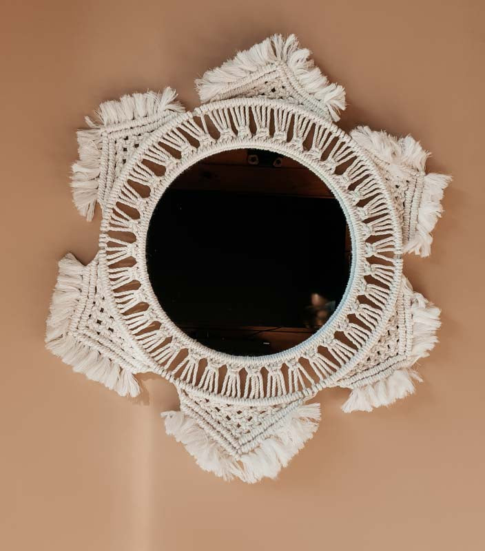 Macrame MARIA Mirror